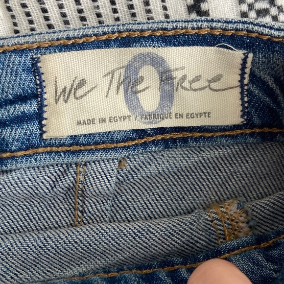 Free People We The Free Denim Skirt- EUC!! - Picture 3 of 6